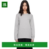 香港直邮comme T恤 des 川久保玲 1h可退 灰色 garcons 女士 FOT0