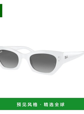 1h可退 香港直邮RAY-BAN 女士眼镜 RB4430675911 SS2025 白色 全