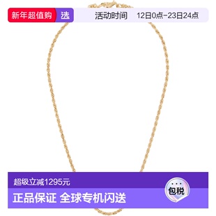 1h可退 香港直邮Emanuele Bicocchi 男士 独家发售 Knots 项链 ST