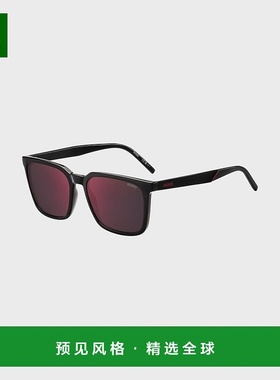 欧洲直邮HUGO BOSS雨果HUGO RED灰色太阳镜 镜腿有纹理