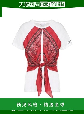 【99新未使用】香港直邮Red Valentino 绑带设计T恤 PR0MG08Z3QN