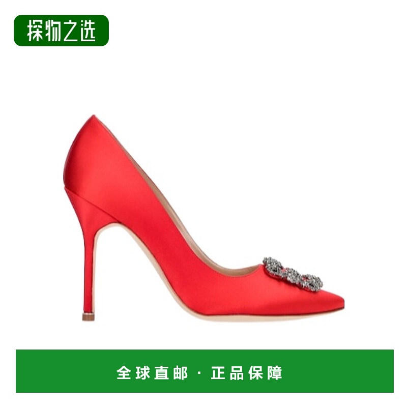 香港直邮Manolo Blahnik 徽标浅口高跟鞋 73I-0C4008