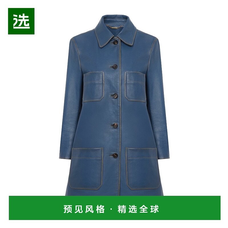 香港直邮Chloe 单排扣大衣 CH25ACM01213