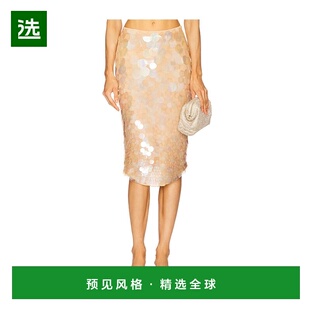 付款1h内可退 香港直邮retrofete 女士 Riley 珠片半身裙 RPF2511