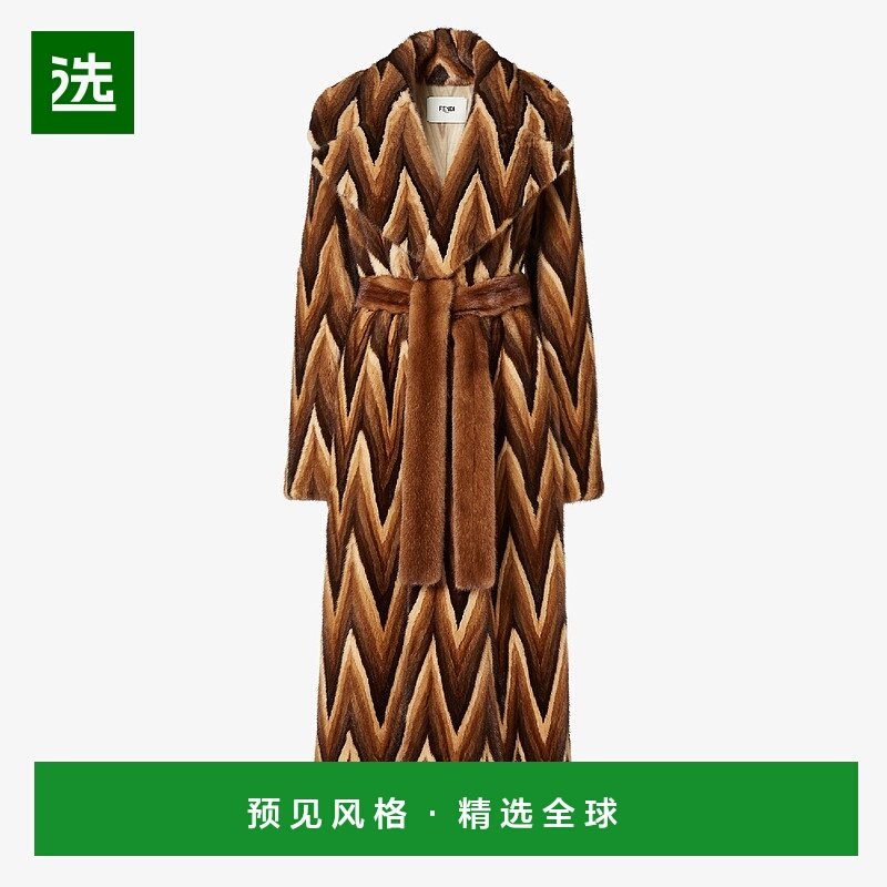 1h可退 欧洲直邮FENDI 芬迪 25秋冬 FNF50NAYLFF0BB9 女士 大衣