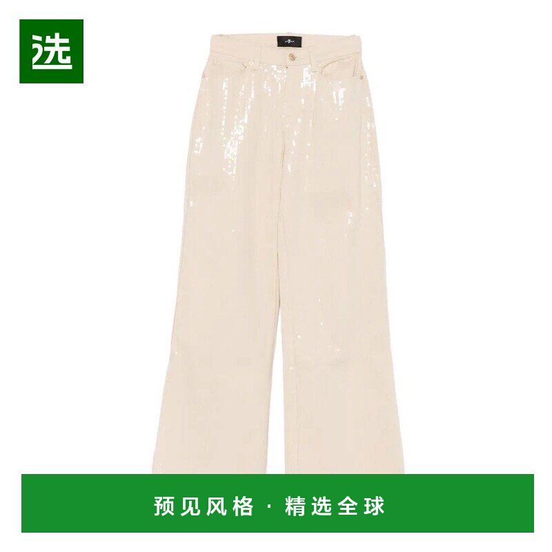 香港直邮7 FOR ALL MANKIND 女士休闲裤 7UG20D521ZR SS2026亚麻