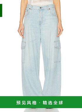 1h可退 香港直邮Haikure 女士 Bethany 工装牛仔裤 HEW03308DF127