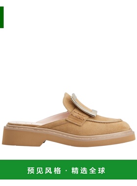 香港直邮Roger Vivier Viv' Rangers圆头穆勒鞋 RVW54840970HR0