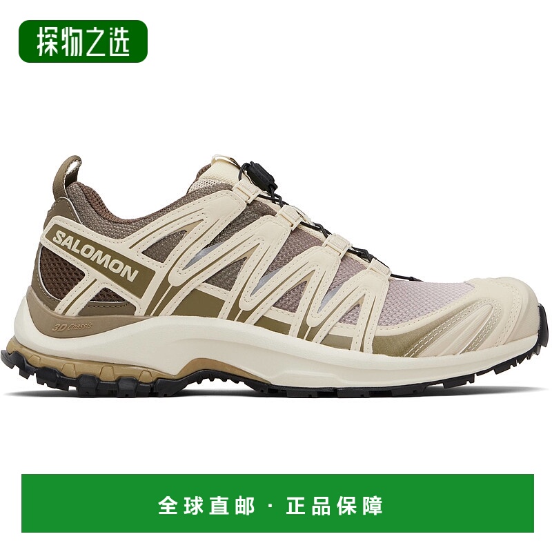 香港直邮salomon 萨洛蒙 男士 米色 & 卡其色 XA Pro 3D 运动鞋 L
