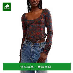 1h可退 【美国直邮】Free People Melanie 长袖衬衫 女装时尚优雅
