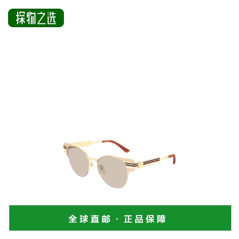 Gucci 徽标细节太阳镜 GG0521S古驰时尚百搭舒适高级感