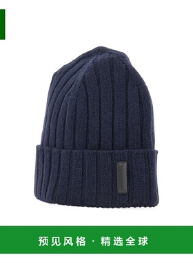 香港直邮Emporio Armani 徽标帽子 EM003748AF19897阿玛尼针织