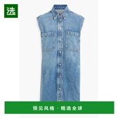 香港直邮Frame 式 Denim 1h可退 女士 牛仔迷你衬衫 连衣裙 003DDR9