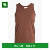 皮玛棉棉针织背心 1h可退 POSO 女士 Poso 香港直邮LOULOU STUDIO