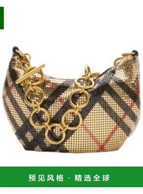香港直邮Burberry Chainmail单肩包 81207481手提包