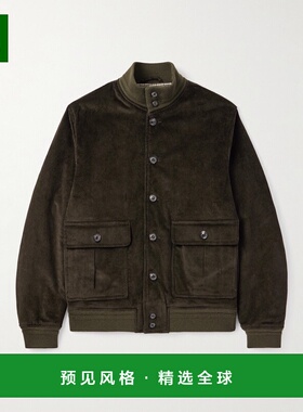 1h可退 香港直邮VALSTAR 男士 Valstarino 棉混纺灯芯绒带里衬夹