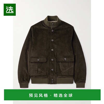 1h可退 香港直邮VALSTAR 男士 Valstarino 棉混纺灯芯绒带里衬夹