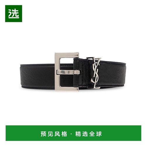 1h可退 欧洲直邮SAINT LAURENT PARIS 男士腰带634440AAC8A1000