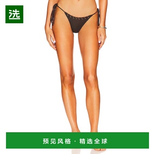 1h可退 香港直邮Frankies Bikinis 女士 Mackenzie 皮革比基尼内