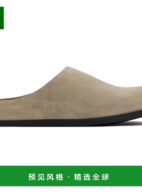 1h可退 香港直邮Common Projects 男士 灰褐色穆勒鞋 ARTICLE2358