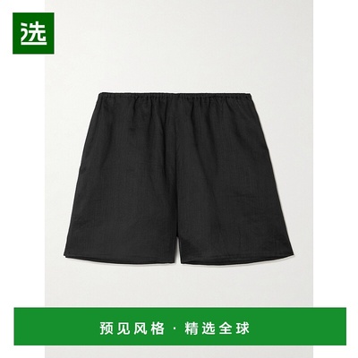 1h可退 香港直邮TOTÊME 女士 苎麻短裤 253WRB0321FB0434
