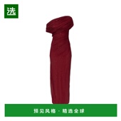 香港直邮SELF SS2026 RS26002MBU0BURGUNDY PORTRAIT 女士连衣裙