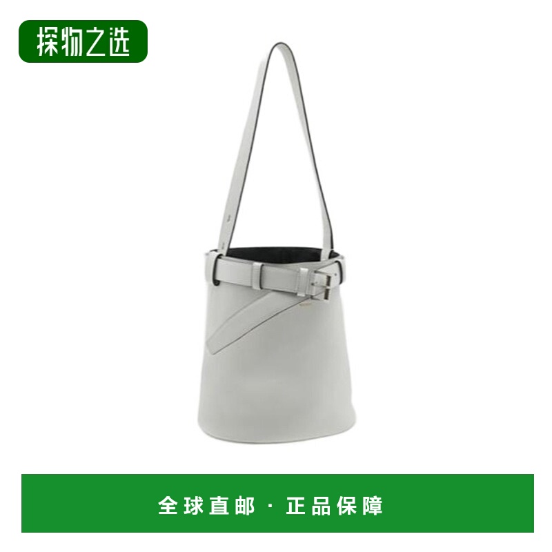 香港直邮Prada Buckle皮革水桶包 1BE0852CY9VSBO