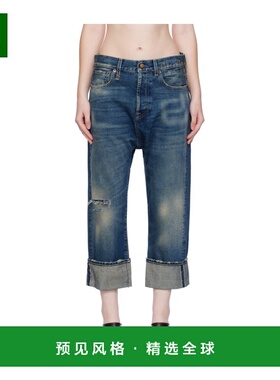 香港直邮R13 女士牛仔裤 R13WD194D341CADELAIDESELVEDGEBL