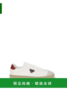 1h可退 香港直邮Prada 普拉达 男士 三角形標誌繫帶運動鞋 2EE394