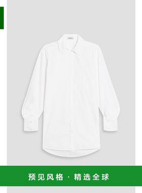 1h可退 香港直邮Simkhai 女士 Mattie 宽松款棉质府绸衬衫 424224
