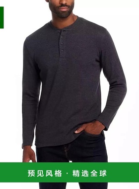 1h可退 【美国直邮】weatherproof vintage 男士 上装T恤亨利衫