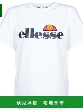 欧洲直邮Ellesse 女士 ALBANY 短袖T恤 白色正品高档时尚百搭舒适