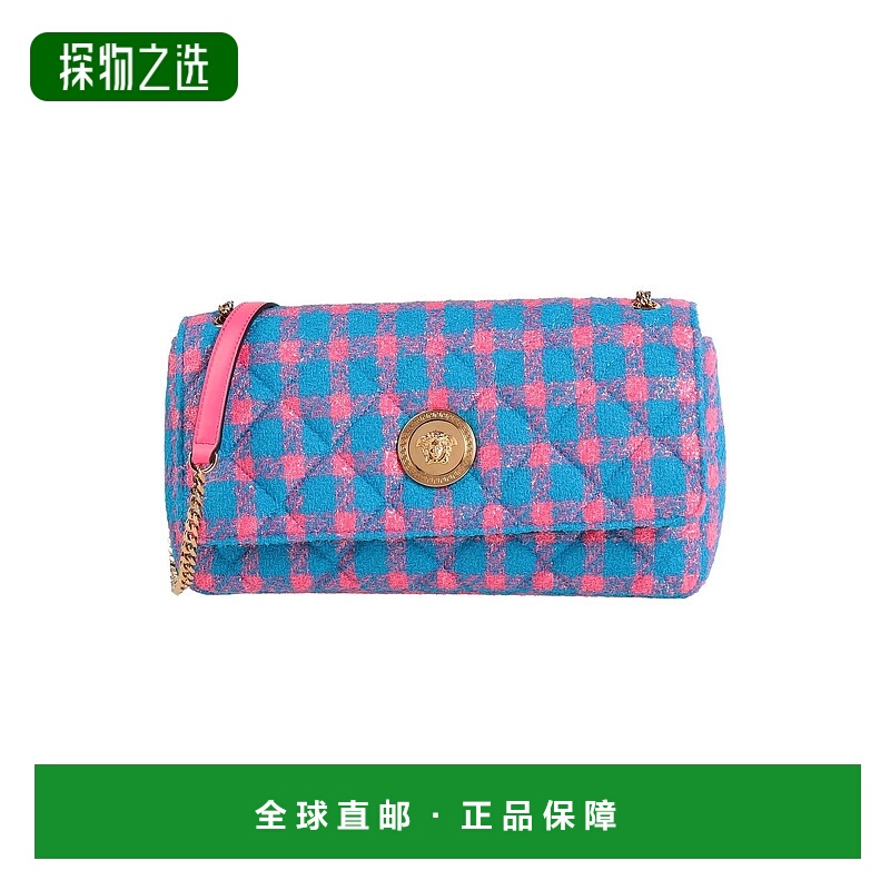 1h可退 香港直邮Versace 范思哲 女士 Bags 斜挎包 blue蓝色 舒适