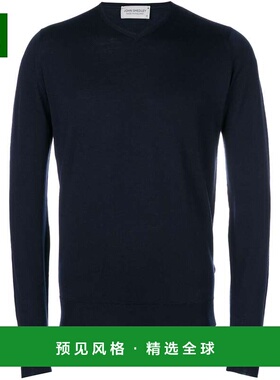 香港直邮JOHN SMEDLEY 男士针织衫 SHIPTONMIDNIGHT CO 黑色