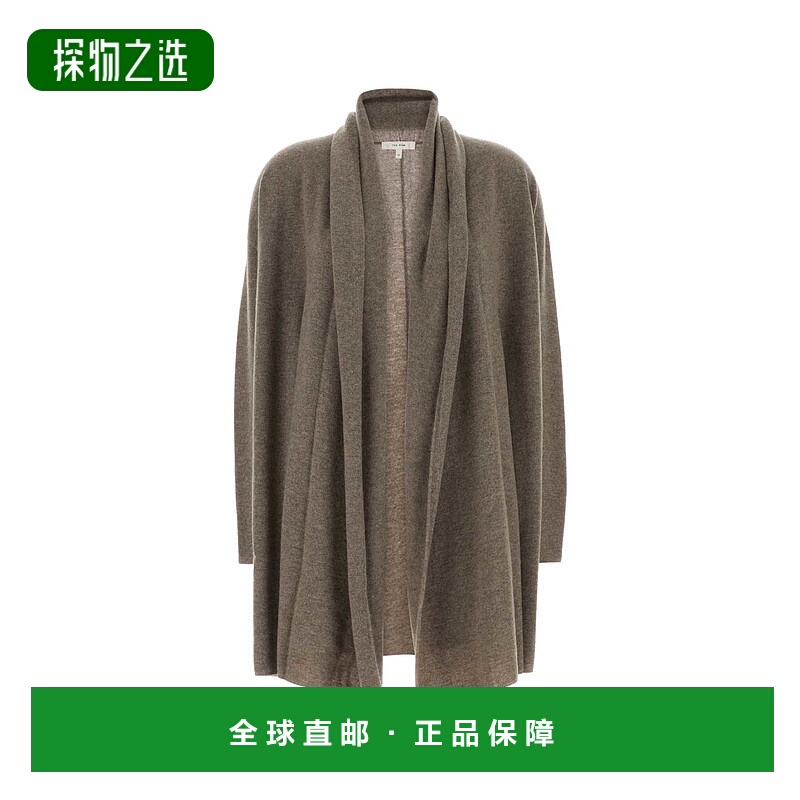 香港直邮The Row 女士 CAPPUCCINO MERIN 羊绒针织开衫 10408Y556