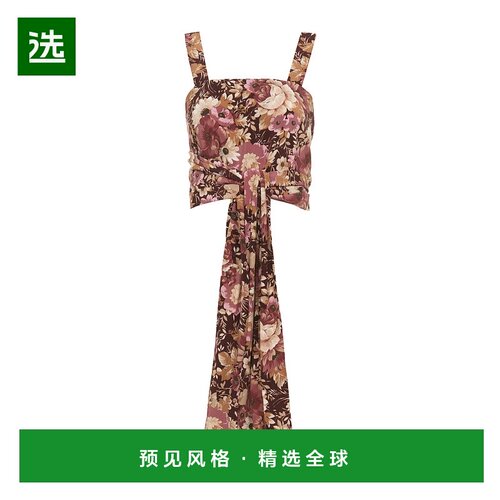 1h可退 香港直邮Chloe 蔻依 女士 系带背心 CH25UHT25492上衣