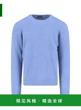 香港直邮DRUMOHR 男士针织衫 D8K103G720 AW2025 蓝色 Drumohr Sw