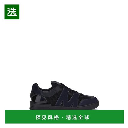 1h可退 香港直邮Moschino 莫斯奇诺 女士 皮质网纱运动鞋 MB15224