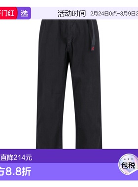 1h可退 香港直邮Gramicci 小野人 男士 GRAMICCI 黑色裤子 G102OG