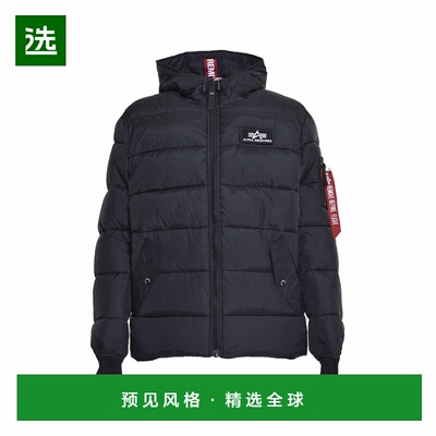 1h可退 香港直邮Alpha Industries 男士 ALPHA INDUSTRIES 黑色外