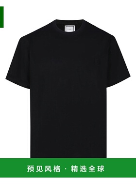 香港直邮WOOYOUNGMI 男士T恤 W253TS06708B AW2025 黑色 背面花卉