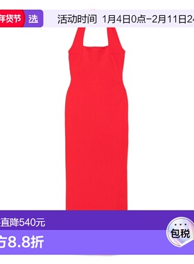 1h可退 香港直邮SOLACE LONDON 女士 红色连衣裙 OS44047RED