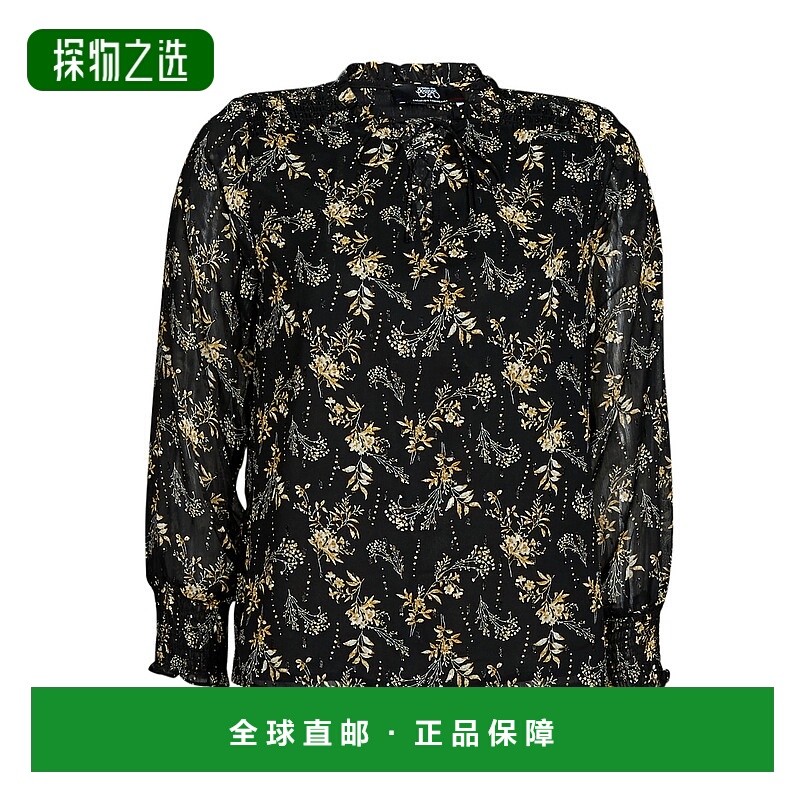 欧洲直邮Le Temps des Cerises 女士 IOSHI 黑色 女装上衣