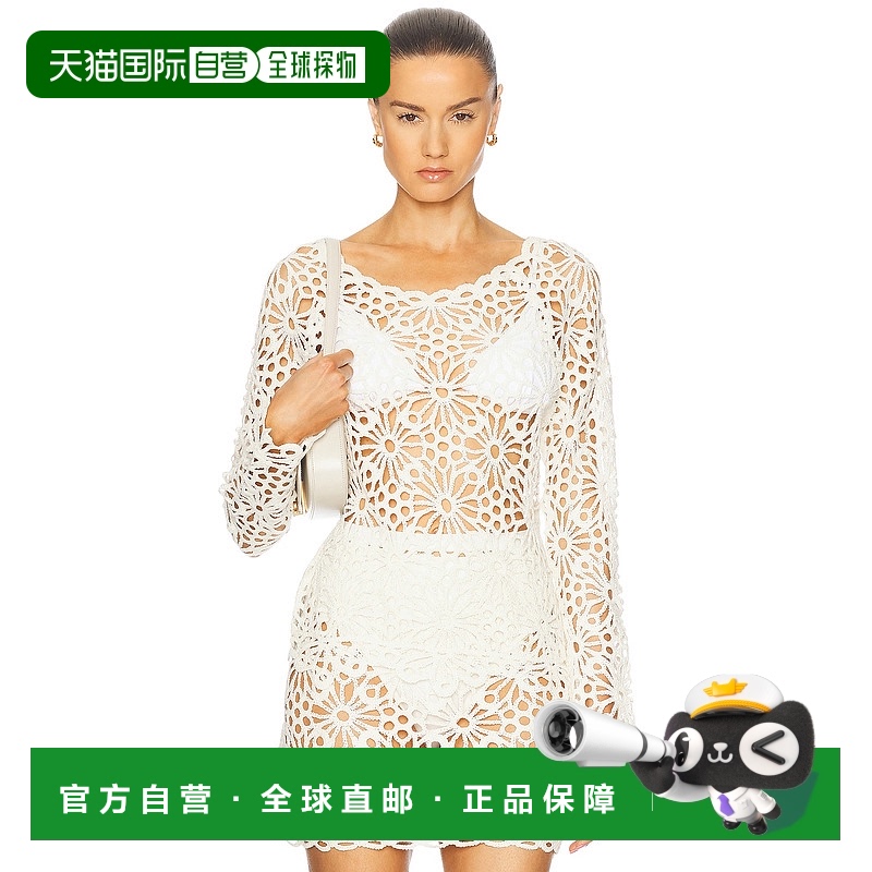 1h可退 香港直邮NORMA KAMALI 诺玛·卡玛丽 女士 露肩插肩上衣 S