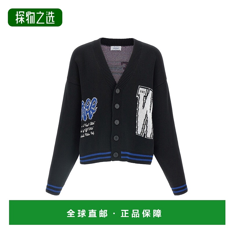 香港直邮off-white 男士 'Glide Diag' 针织开衫 OMHB019F25KNI00