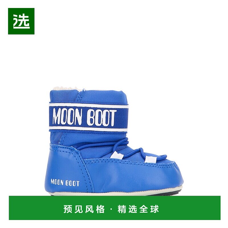 1h可退 香港直邮moon boot 月亮靴 女童 MB CRIB 尼龙靴子童鞋童
