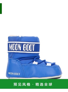 1h可退 香港直邮moon boot 月亮靴 女童 MB CRIB 尼龙靴子童鞋童