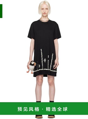 1h可退 【美国直邮】Comme des Garçons Homme Plus 黑色纽扣中长