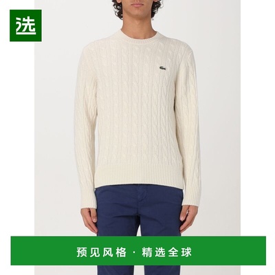 1h可退 香港直邮LACOSTE 男士针织衫 AH2924XFJ AW2025 白色