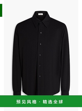 1h可退 香港直邮Sandro 男士 针织衬衫 SHPCM01194NOIR black黑色